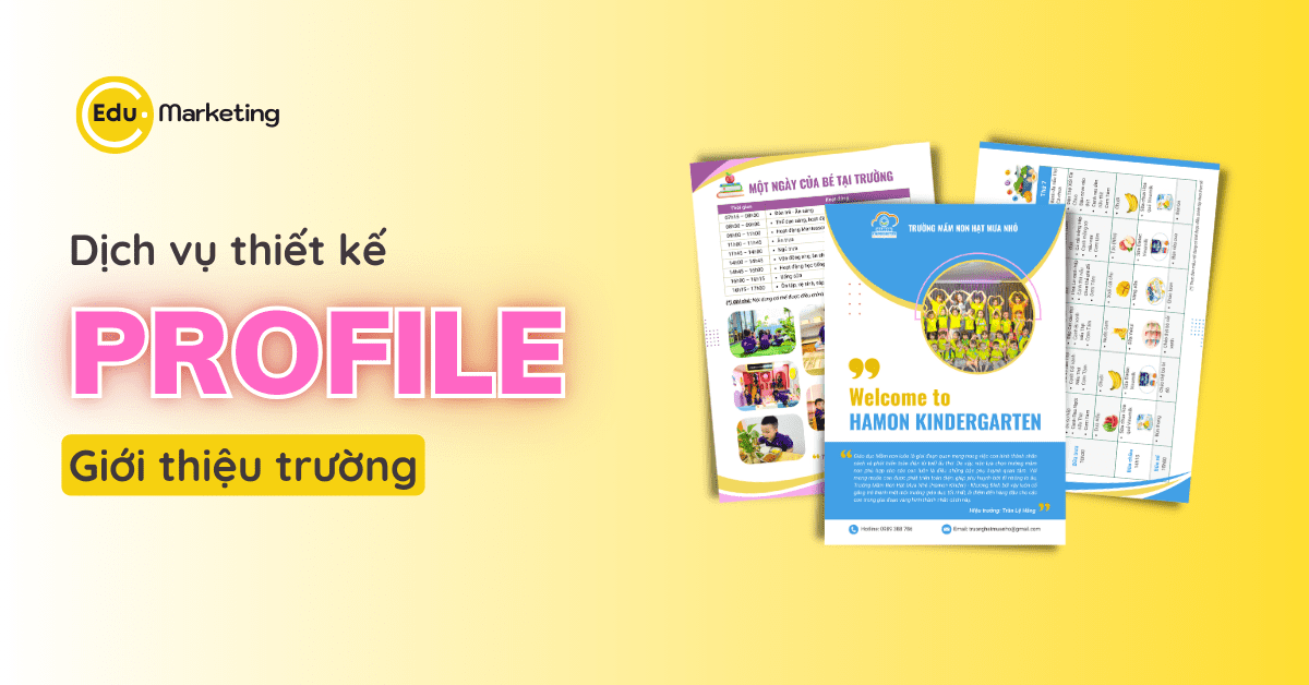 Trang chủ - Edu Marketing Thiết kế Profile - Hồ sơ năng lực